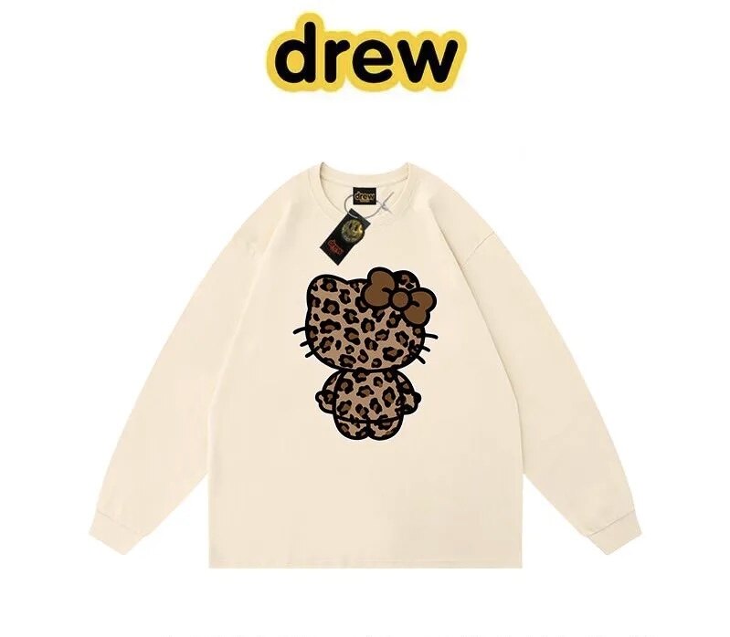 Drew House Cat Graphic Long Sl - Base Layer Top 评论和价格