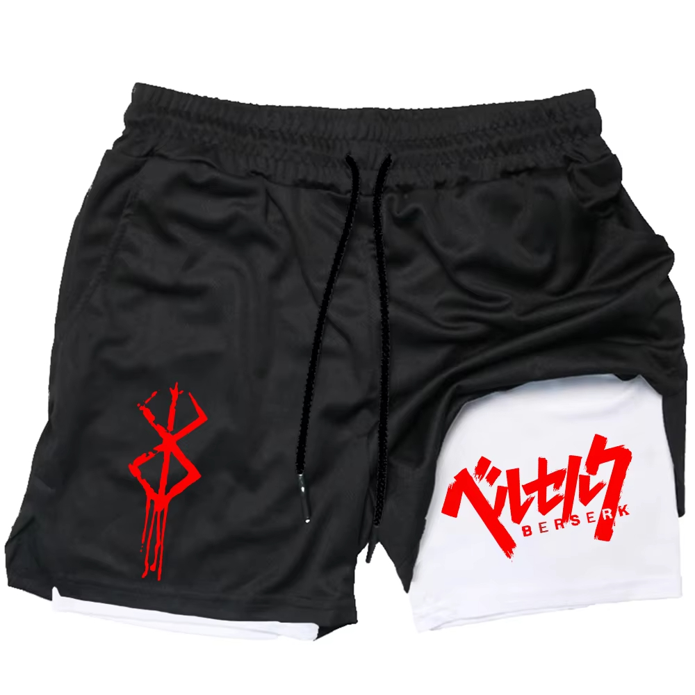 2 in 1 Compression Shorts for  - Compression Shorts Athletes 评论和价格