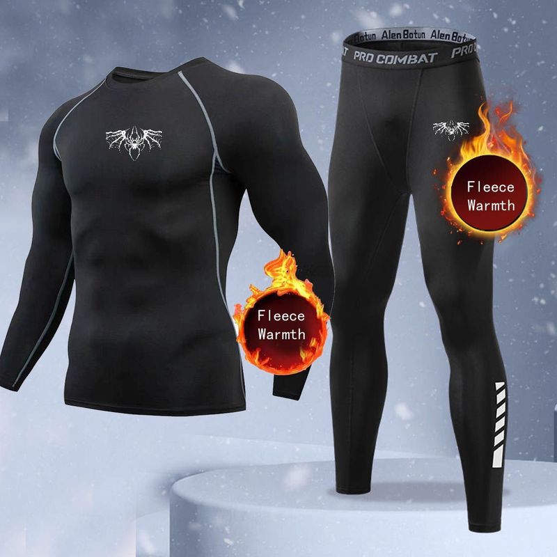 New 2-pieces Winter Warm Men U - Thermal Long John 评论和价格