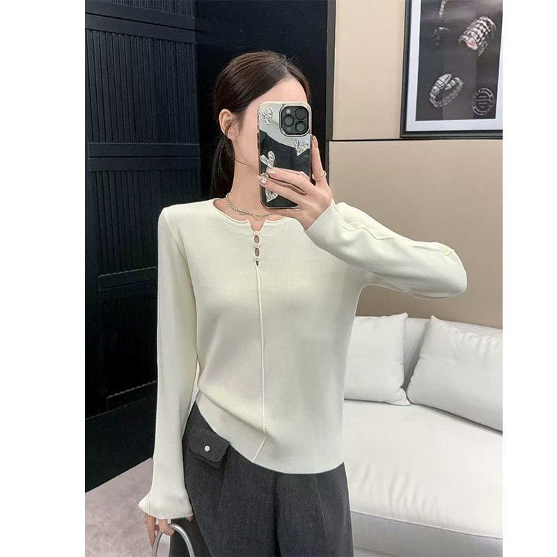 Women American Style Hollow Kn - Base Layer Top 评论和价格