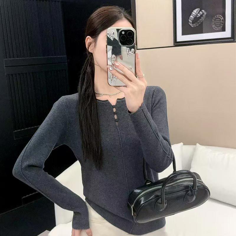 Women American Style Hollow Kn - Base Layer Top 评论和价格