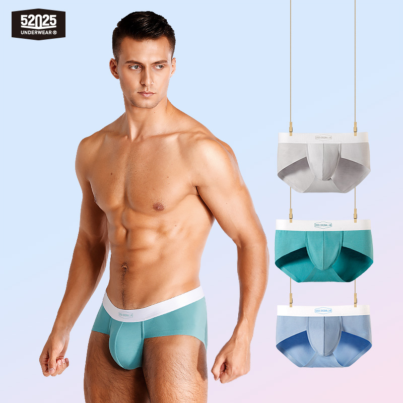 52025 Men's Modal Briefs (3-Pa - Multi Pack Underwear 评论和价格
