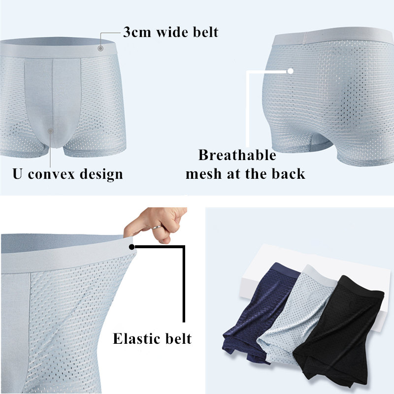 4pcs/Lot Underwear Men's Panti - Multi Pack Underwear 评论和价格