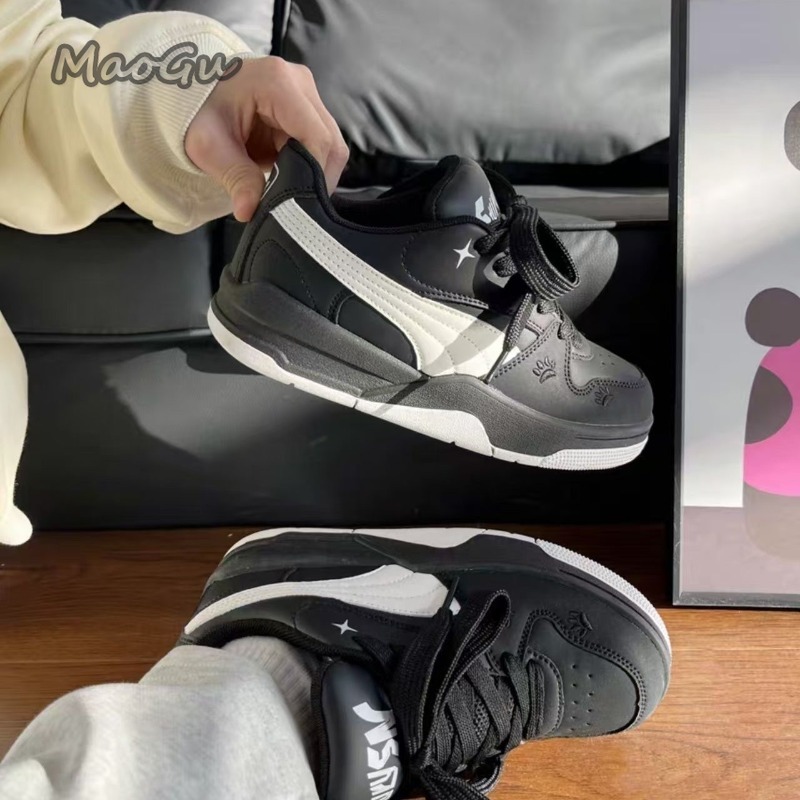 Women's Black White Leather Sk - Vans Shoes Old Skool 评论和价格