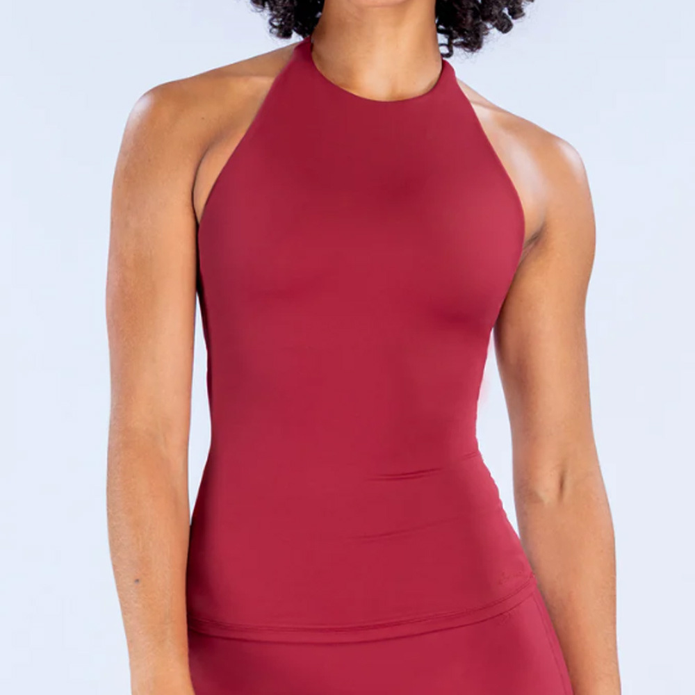 Women Halter Tank Top Built In - Suspender Tank Top 评论和价格