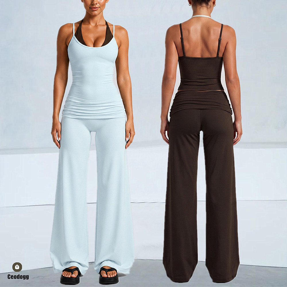 Pad Women Block Dot Halter Dou - Suspender Tank Top 评论和价格